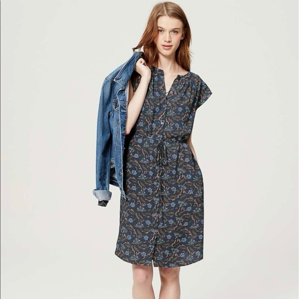 Loft Floral Dress